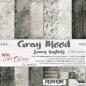 Preview: Craft O Clock 6x6 Paper Pad Basic Gray Mood #02