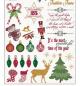 Preview: Christmas Cheer Rub-Ons 6 X12 Inch Sheet