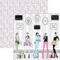 Preview: SALE Ciao Bella Scrapbooking Paper Sheet Fashion House #CBS039 SET