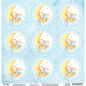 Preview: Ciao Bella Scrapbooking Paper Sheet Fiocco Azzurro #CBS070
