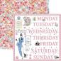 Preview: SALE Ciao Bella Scrapbooking Paper Sheet Floral Week #CBS037 SET