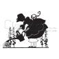 Preview: Class Act Inc. Cling Stamp Garden Girl