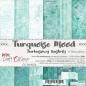 Preview: Craft O Clock 6x6 Paper Pad Turqoise Mood #05