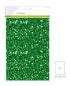 Preview: Craftemotions Glitter  Paper Pack Weihnachtsgrün