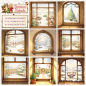 Preview: Creatief Art Christmas Animals 8x8 Paper Pack 01