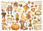 Preview: DFLDC120 Stamperia Whispering Woods Die Cuts Assorted (47 pcs)