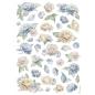 Preview: DFSA4XWE Stamperia Timeless A4 Reispapier SET