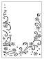 Preview: Darice Embossing Folder Floral Border