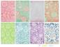 Preview: #30 Decorer Mini Scrapbook Paper Set In Pastel Colors