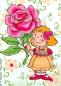 Preview: Eline´s Flowergirlz Clear Stamp Rose #ECO123