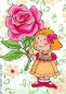 Preview: SALE Eline´s Flowergirlz Clear Stamp Rose #ECO123