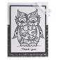 Preview: Woodware Clear Magic Little Curly Owl