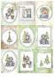 Preview: ITD Collection A4 Paper Pack Angels & Christmas Tree