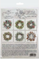 Preview: ITD Collection Mini Rice Paper Set Winter Wreaths RSM100