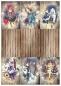 Preview: ITD Collection A4 Paper Pack Carnival Pierrot in Love