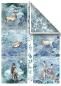 Preview: ITD Collection A4 Paper Pack Christmas in Blue