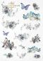 Preview: ITD Collection A4 Rice Paper Creative Set Summertime Blue
