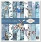 Preview: ITD Collection Paper Pad 12x12 Christmas in Blue