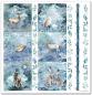Preview: ITD Collection Paper Pad 12x12 Christmas in Blue
