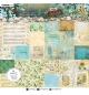 Preview: Jenine´s Mindful Art 8x8 Paper Pad Vintage Background New Awakening #02