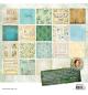 Preview: Jenine´s Mindful Art 8x8 Paper Pad Vintage Background New Awakening #02