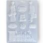 Preview: K3PTA5652 Stamperia A5 Soft Mould Around the World Train
