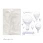 Preview: K3PTA5672 Stamperia Timeless A5 Soft Mould Balloons