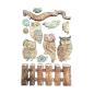 Preview: KACMA585 Stamperia The Owl's House A5 Silicone Mould Owls