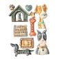 Preview: KACMA590 Stamperia Furry Friends A5 Silicone Mould I Love My Dog