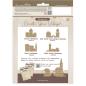 Preview: KLSM4X01 Stamperia Silent Sea MDF Crafty Shapes Blanks Village