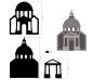 Preview: KLSM55 Stamperia Venice City of Art MDF Crafty Shapes Basilica