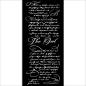 Preview: KSTDL126 Stamperia The Owl's House Stencil Letter