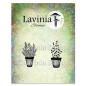 Preview: LAV948 Lavinia Stamp Rosemary & Thyme Pots
