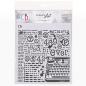 Preview: Ciao Bella 8x8 Stencil Typewriting MS8-005