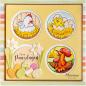 Preview: Marianne Design Stamp Hetty's Peek-a-Boo Chicken Family #CS1114