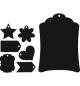 Preview: Marianne Design Craftables Stanzschablone Label XL & Labels XS