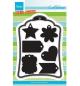 Preview: Marianne Design Craftables Stanzschablone Label XL & Labels XS