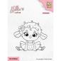 Preview: NCCS042 Nellie Snellen Clear Stamp Little Lamb