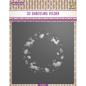 Preview: Nellie Snellen 3D Embossing Folder Easter Wreath #067