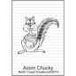 Preview: North Coast Creations - Acorn Chunky Cling Stamp
