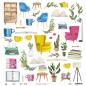 Preview: P13 Paper Pad 12x12 The Garden of Books