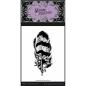Preview: Paper Parachute Cling Rubber Stamps Feather