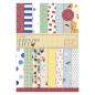 Preview: Papermania A5 Paper Pack Linen (24pk) Country Life