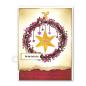 Preview: Penny Black Cling Stamp Starry Wreath