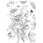 Preview: Pink Ink Designs Clear Stamp Set Woodbeard #032