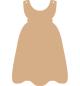 Preview: Pronty MDF Unterkleid #465.654.001