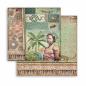 Preview: Stamperia 8x8 Paper Pad Amazonia #SBBS28