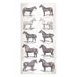 Preview: Stamperia Collectable 15x30cm Romantic Horses #06