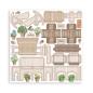 Preview: Stamperia 3D Paper Kit Romantic Garden House POP10