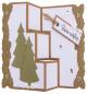 Preview: SL Cutting Die Christmas Card Shape Mini Holly Essentials nr.72